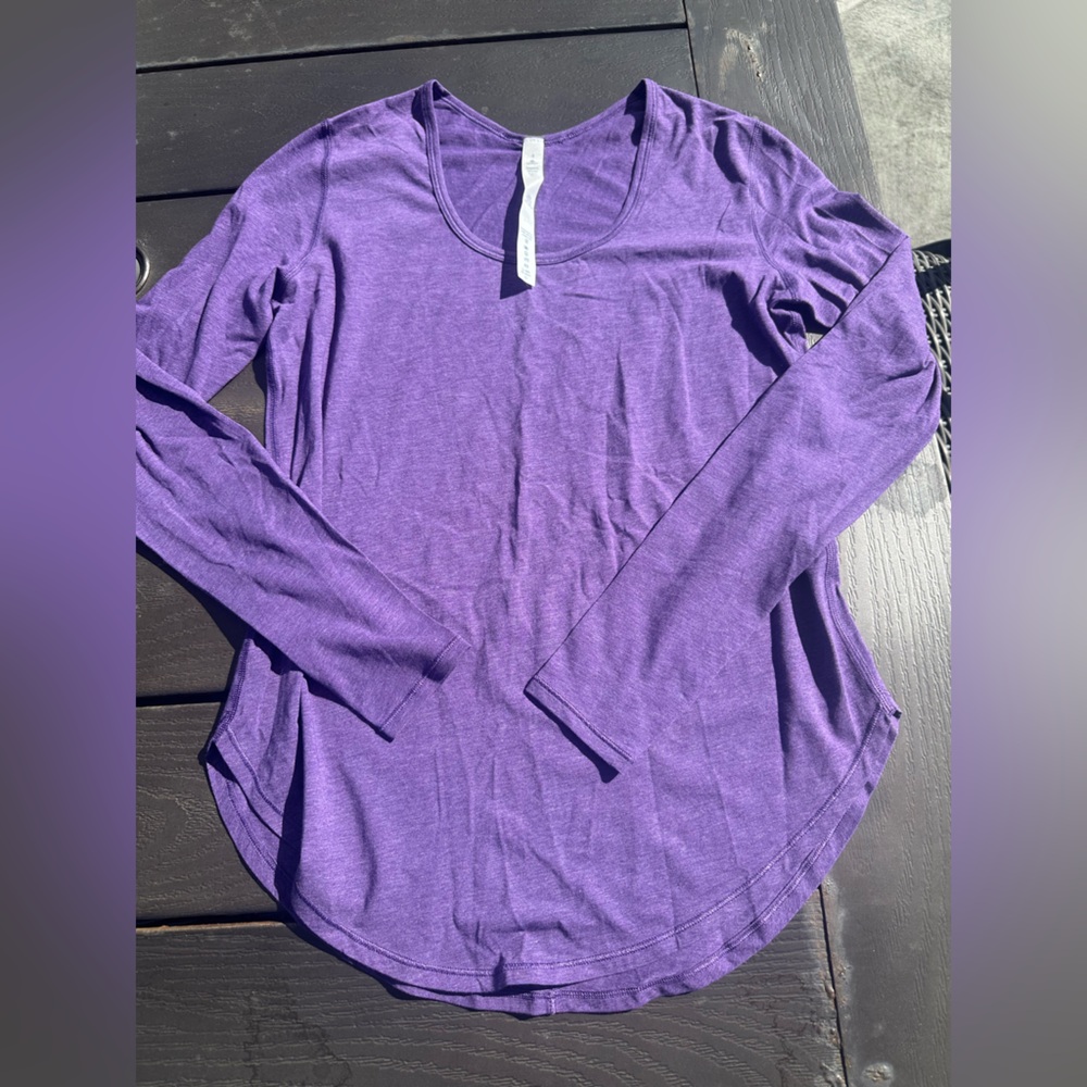 Lululemon Purple Longsleeve Size 4